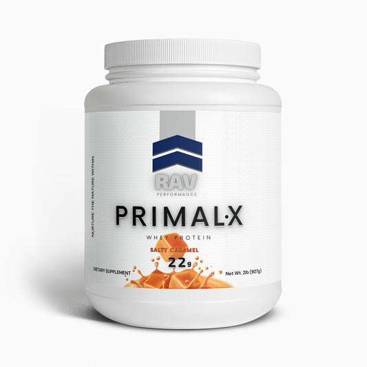 PRIMAL X (Whey Protein, Salty Caramel Flavor)